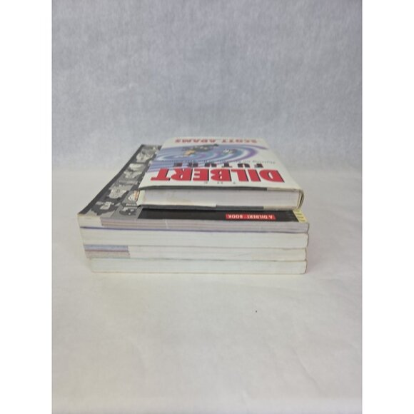 Dilbert Books Comics By Scott Adams Lot of 5 Large Paperback, Dilbert Future HB - Picture 5 of 16